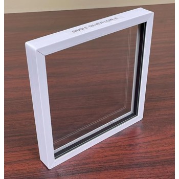 IG1348 | Single Silver Low-E Glass Sample - 7" IG1348 | Single Silver Low-E Glass Sample - 7"