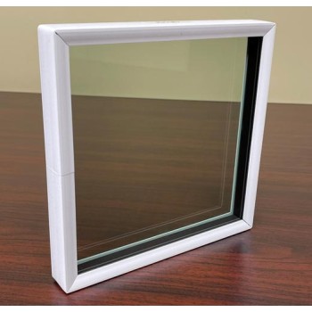 IG1587 | Triple Pane: Triple Silver Surface 2/Double Silver Surface 5 Glass Sample - 7" IG1587 | Triple Pane: Triple Silver Surface 2/Double Silver Surface 5 Glass Sample - 7"