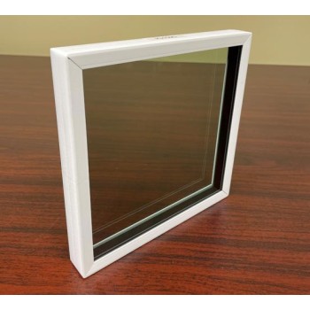 IG1595 | Double Pane: Triple Silver Surface 2 + Surface 4 Low-E Glass Sample - 7"
