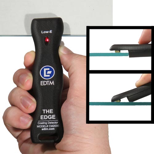 CM2030 | “The EDGE” Low-E Coating & Edge Deletion Detector — For Glass and Window Manufacturers Only CM2030 | “The EDGE” Low-E Coating & Edge Deletion Detector — For Glass and Window Manufacturers Only