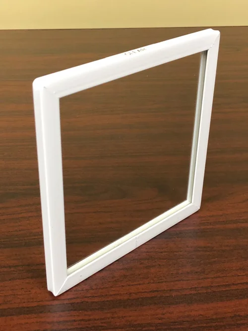 GG1344 | Single Pane Clear Glass Sample - 7" GG1344 | Single Pane Clear Glass Sample - 7"