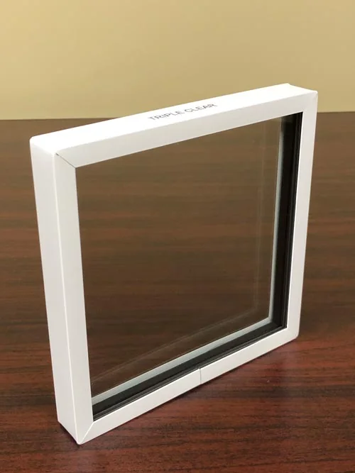 IG1346 | Triple Pane Glass Sample - 7" IG1346 | Triple Pane Glass Sample - 7"