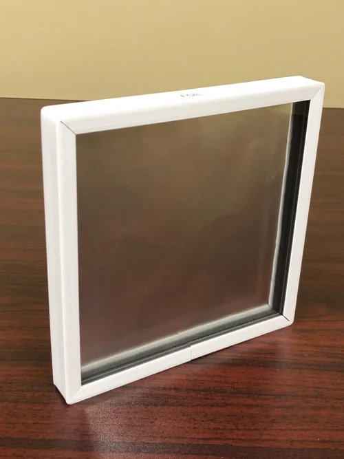 IG1585 | Double Pane with Suspended Foil Glass Sample - 7" IG1585 | Double Pane with Suspended Foil Glass Sample - 7"
