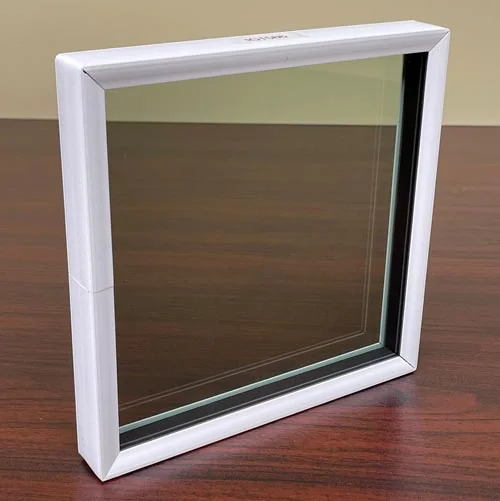 IG1586 | Triple Pane with Double Silver Low-E on Surfaces 2 & 5 Glass Sample - 7" IG1586 | Triple Pane with Double Silver Low-E on Surfaces 2 & 5 Glass Sample - 7"