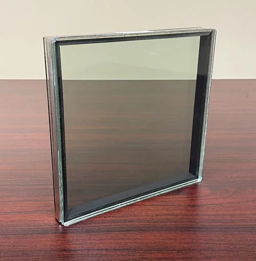 IG1593 | Laminated 0.090" PVB Double Pane Window Glass Sample - 7" IG1593 | Laminated 0.090" PVB Double Pane Window Glass Sample - 7"