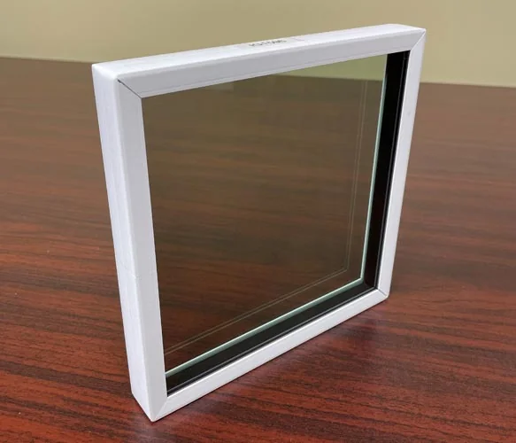 IG1596 | Double Pane: Double Silver Surface 2 + Surface 4 Low-E Glass Sample - 7" IG1596 | Double Pane: Double Silver Surface 2 + Surface 4 Low-E Glass Sample - 7"
