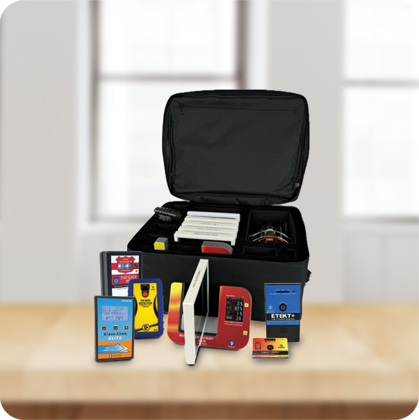 Open EDTM sales kit with tools